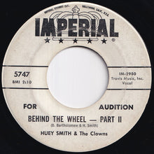 画像をギャラリービューアに読み込む, Huey Piano Smith &amp; His Clowns - Behind The Wheel (Part 1) / (Part 2) (7 inch Record / Used)
