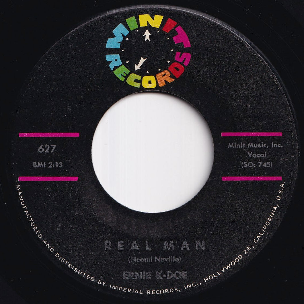 Ernie K-Doe - Real Man / Te-Ta-Te-Ta-Ta (7 inch Record / Used)