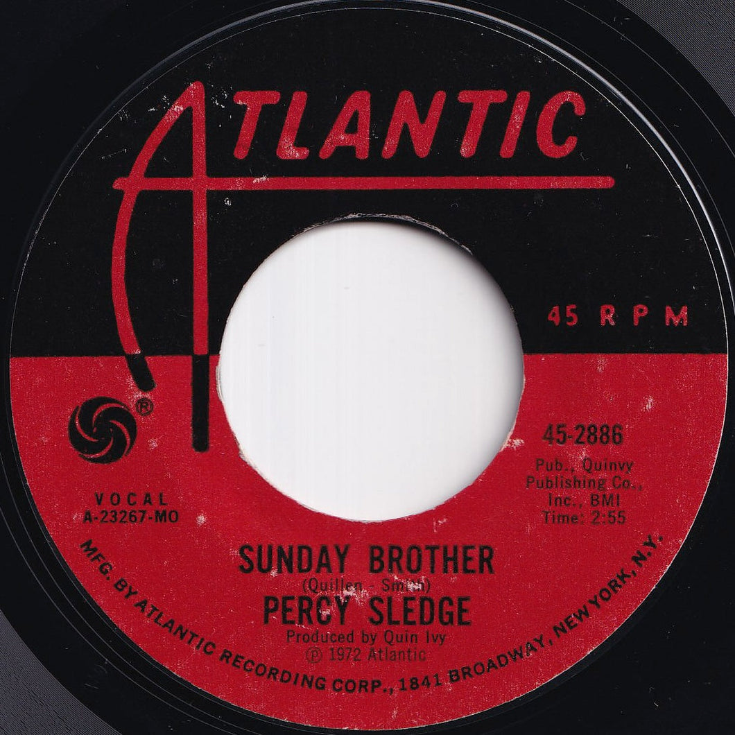 Percy Sledge - Sunday Brother / Everything You'll Ever Need (7 inch Record / Used)