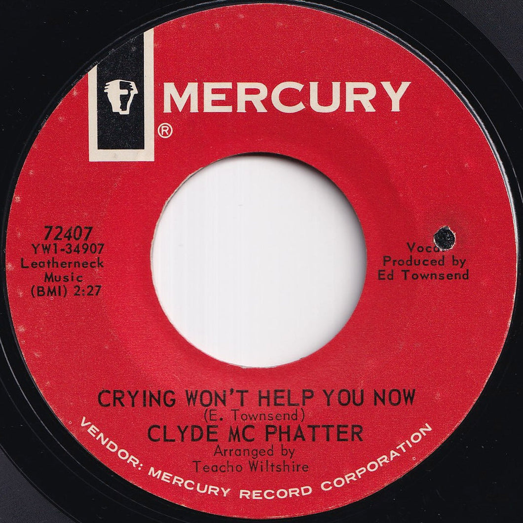 Clyde McPhatter - Crying Won't Help You Now / I Found My Love (7 inch Record / Used)