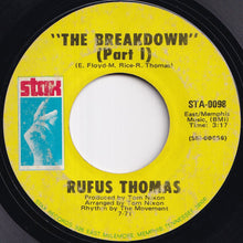 画像をギャラリービューアに読み込む, Rufus Thomas - The Breakdown (Part 1) / (Part 2) (7 inch Record / Used)
