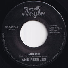 Load image into Gallery viewer, Ann Peebles - Call Me / I Won't Let Your Heart Roam (7 inch Record / Used)

