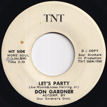 画像をギャラリービューアに読み込む, Don Gardner - Let's Party / Let's Party (7 inch Record / Used)
