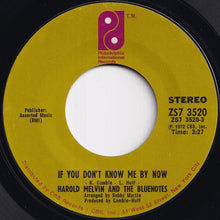 画像をギャラリービューアに読み込む, Harold Melvin And The Blue Notes - If You Don't Know Me By Now / Let Me Into Your World (7 inch Record / Used)
