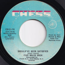 画像をギャラリービューアに読み込む, Five Miles High - So Frustrated / Shouldv'e Been Satisfied (7 inch Record / Used)

