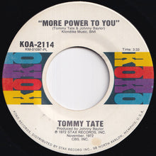 画像をギャラリービューアに読み込む, Tommy Tate - I Ain't Gonna Worry / More Power To You (7 inch Record / Used)
