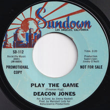 画像をギャラリービューアに読み込む, Deacon Jones - Lovin' A Pro / Play The Game (7 inch Record / Used)
