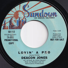 画像をギャラリービューアに読み込む, Deacon Jones - Lovin' A Pro / Play The Game (7 inch Record / Used)
