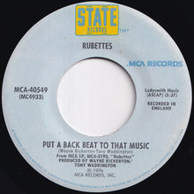 Load image into Gallery viewer, Rubettes - Juke Box Jive / Put A Back Beat To That Music (7 inch Record / Used)
