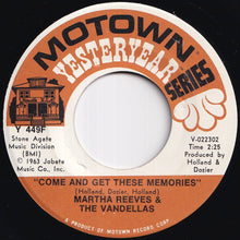 画像をギャラリービューアに読み込む, Martha Reeves &amp; The Vandellas - Love Is Like A Heat Wave / Come And Get These Memories (7 inch Record / Used)

