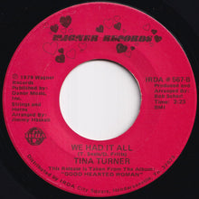 画像をギャラリービューアに読み込む, Tina Turner - If This Is The Last Time / We Had It All (7 inch Record / Used)
