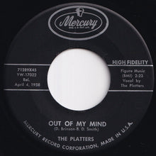 Load image into Gallery viewer, Platters - Twilight Time / Out Of My Mind (7 inch Record / Used)
