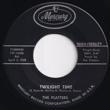 Load image into Gallery viewer, Platters - Twilight Time / Out Of My Mind (7 inch Record / Used)
