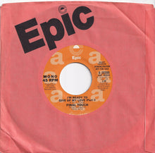 画像をギャラリービューアに読み込む, Final Touch - I'm Ready To Give Up My Love (Part I) (Stereo) / (Mono) (7 inch Record / Used)
