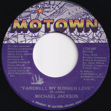 画像をギャラリービューアに読み込む, Michael Jackson - Farewell My Summer Love / Call On Me (7 inch Record / Used)
