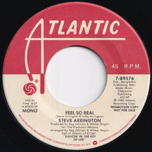 画像をギャラリービューアに読み込む, Steve Arrington - Feel So Real (Stereo) / (Mono) (7 inch Record / Used)

