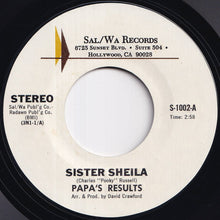 画像をギャラリービューアに読み込む, Papa's Results - Sister Sheila / (Instrumental) (7 inch Record / Used)

