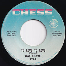 画像をギャラリービューアに読み込む, Billy Stewart - Summertime / To Love To Love (7 inch Record / Used)
