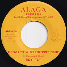 Load image into Gallery viewer, Roy C - Got To Get Enough (Of Your Sweet Love Stuff) / Open Letter To The President (7 inch Record / Used)
