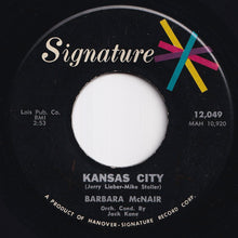画像をギャラリービューアに読み込む, Barbara McNair - Love Talk / Kansas City (7 inch Record / Used)
