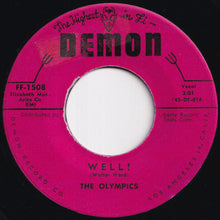 画像をギャラリービューアに読み込む, Olympics - Western Movies / Well! (7 inch Record / Used)
