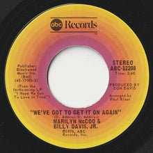 画像をギャラリービューアに読み込む, Marilyn McCoo &amp; Billy Davis, Jr. - You Don't Have To Be A Star / We've Got To Get It On Again (7 inch Record / Used)
