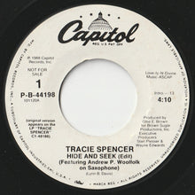 Load image into Gallery viewer, Tracie Spencer - Hide And Seek (Edit) / Hide And Seek (Edit) (7 inch Record / Used)

