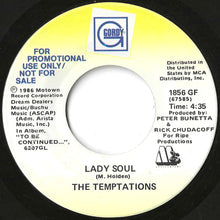 Load image into Gallery viewer, Temptations - Lady Soul / Lady Soul (7 inch Record / Used)
