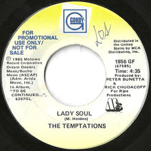 Load image into Gallery viewer, Temptations - Lady Soul / Lady Soul (7 inch Record / Used)
