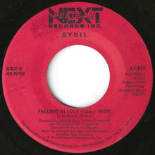 画像をギャラリービューアに読み込む, Sybil - Falling In Love / (Instrumental) (7 inch Record / Used)
