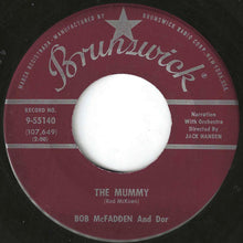 画像をギャラリービューアに読み込む, Bob McFadden And Dor - The Mummy / The Beat Generation (7 inch Record / Used)

