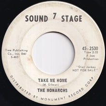 Load image into Gallery viewer, Monarchs - Climb Every Mountain / Take Me Home (7 inch Record / Used)
