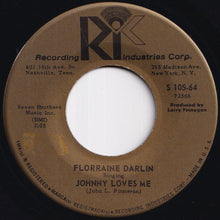 画像をギャラリービューアに読み込む, Florraine Darlin - Johnny Loves Me / I'll Take You Back Again (7 inch Record / Used)
