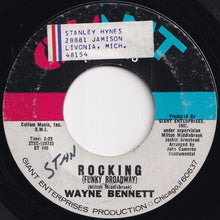 画像をギャラリービューアに読み込む, Wayne Bennett - Casanova (Your Playing Days Are Over) / Rocking (Funky Broadway) (7 inch Record / Used)
