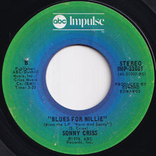 画像をギャラリービューアに読み込む, Sonny Criss - Sweet Summer Breeze / Blues for Willie (7 inch Record / Used)
