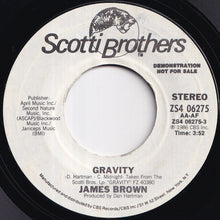 Load image into Gallery viewer, James Brown - Gravity / Gravity (7 inch Record / Used)
