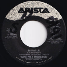 Load image into Gallery viewer, Whitney Houston - Miracle / After We Make Love (7 inch Record / Used)
