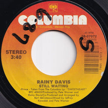 Load image into Gallery viewer, Rainy Davis - Still Waiting / Kiss &amp; Make Up (7 inch Record / Used)
