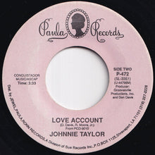 Load image into Gallery viewer, Johnnie Taylor - Stormy Weather / Love Account (7 inch Record / Used)
