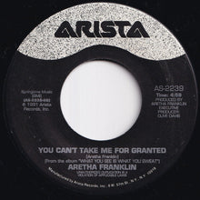 画像をギャラリービューアに読み込む, Aretha Franklin - Everyday People / You Can't Take Me For Granted (7 inch Record / Used)
