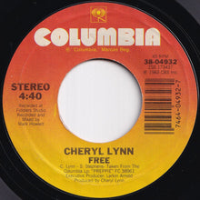画像をギャラリービューアに読み込む, Cheryl Lynn - Fidelity / Free (7 inch Record / Used)

