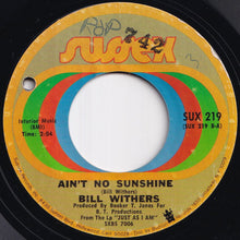Load image into Gallery viewer, Bill Withers - Harlem / Ain't No Sunshine (7 inch Record / Used)

