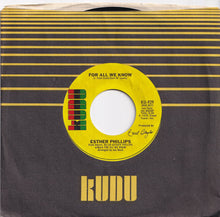 Load image into Gallery viewer, Esther Phillips - For All We Know / Fever (7 inch Record / Used)

