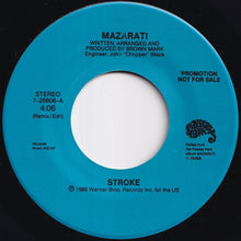 画像をギャラリービューアに読み込む, Mazarati - Stroke (Remix / Edit) / Stroke (Remix / Edit) (7 inch Record / Used)
