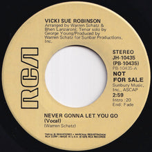 Load image into Gallery viewer, Vicki Sue Robinson - Never Gonna Let You Go (Stereo) / (Mono) (7 inch Record / Used)
