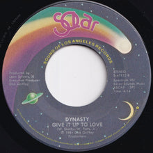 画像をギャラリービューアに読み込む, Dynasty - Here I Am / Give It Up To Love (7 inch Record / Used)
