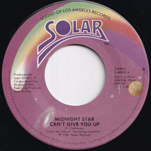 Load image into Gallery viewer, Midnight Star - Can't Give You Up / Hold Out (7 inch Record / Used)
