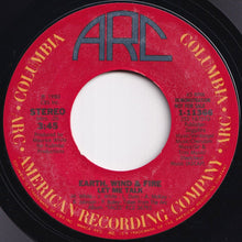 Load image into Gallery viewer, Earth, Wind &amp; Fire - Let Me Talk / Let Me Talk  (7 inch Record / Used)
