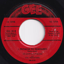画像をギャラリービューアに読み込む, Frankie Lymon, Teenagers - Who Can Explain? / I Promise To Remember (7 inch Record / Used)
