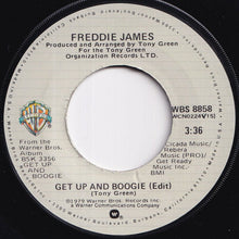 Load image into Gallery viewer, Freddie James - Get Up And Boogie (Edit) / (Instrumental) (7 inch Record / Used)
